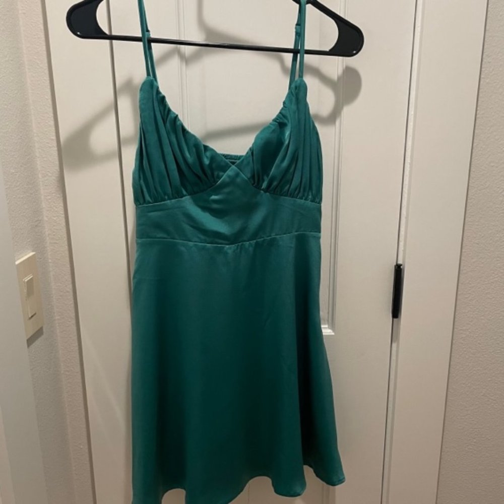 Endless Blu Green Mini Dress - Size S